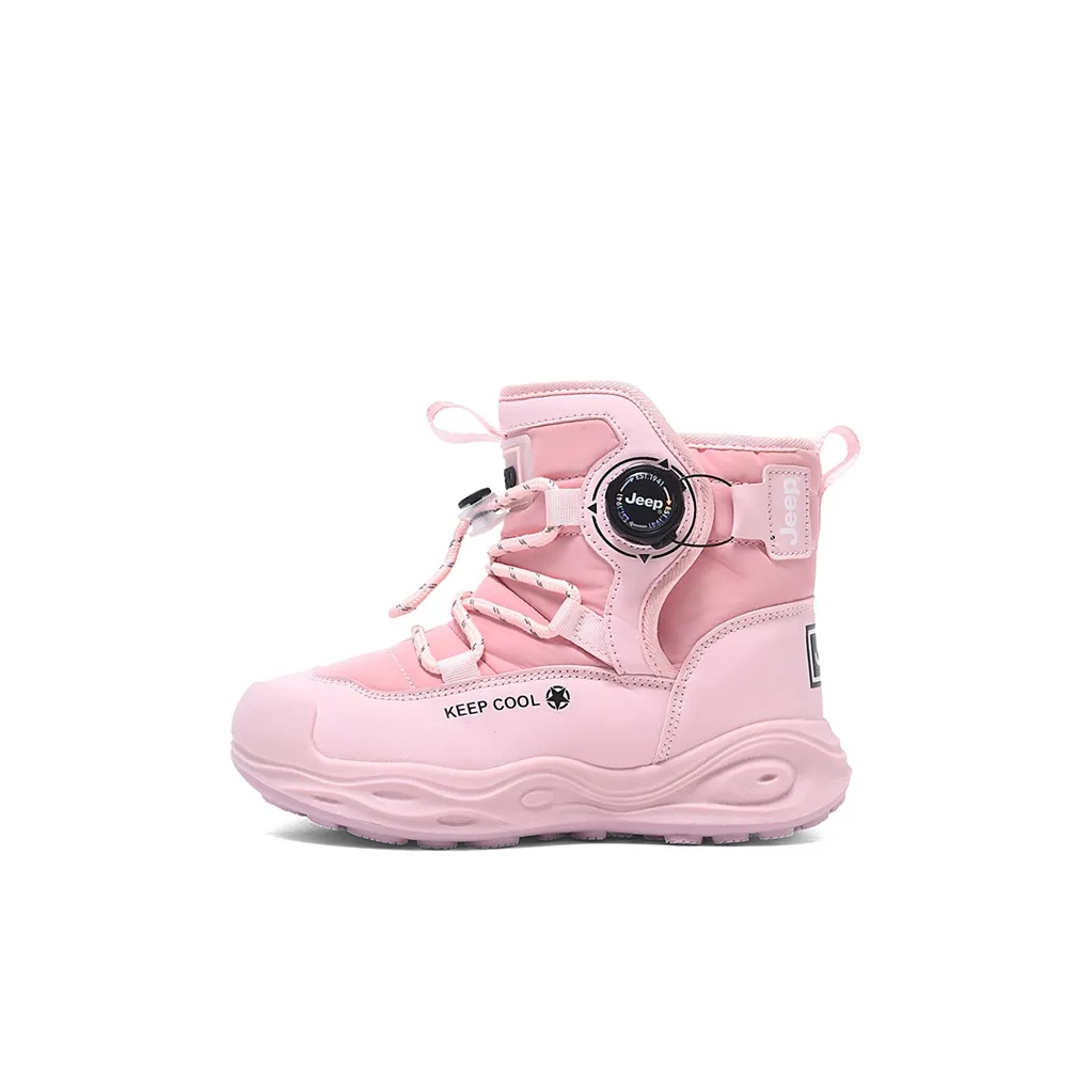 JEEP Детские утепленные сапоги High Top Розовые Kids
