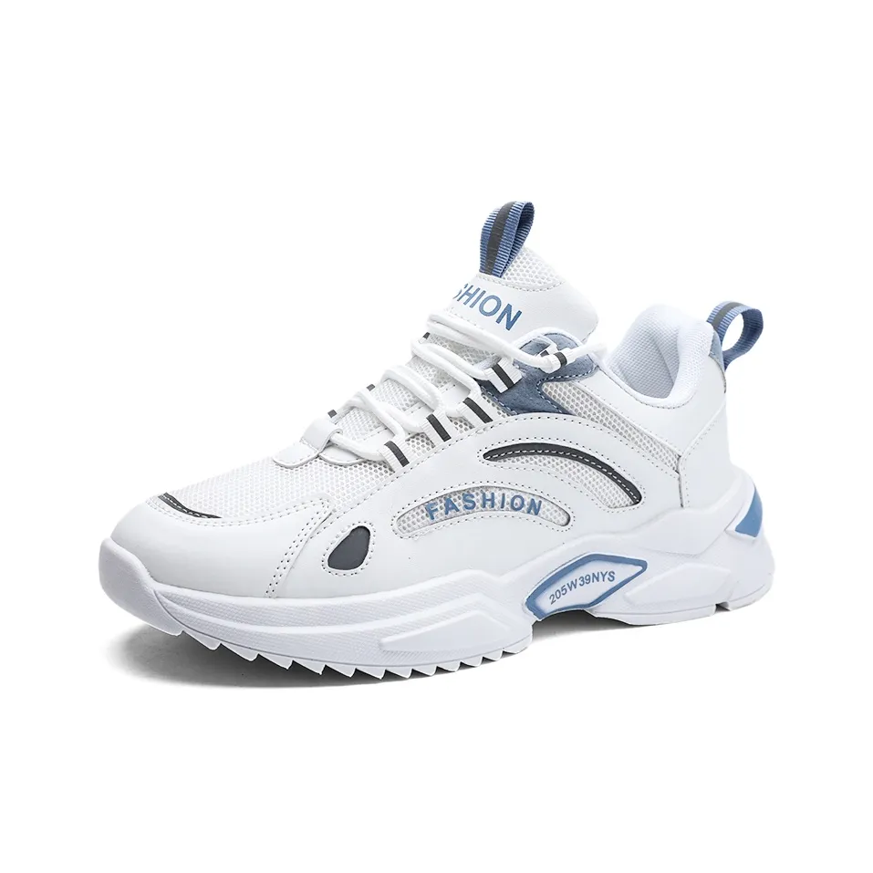 TONYBEAR Slip Resistant And Breathable Low Top Chunky Sneakers Men's
