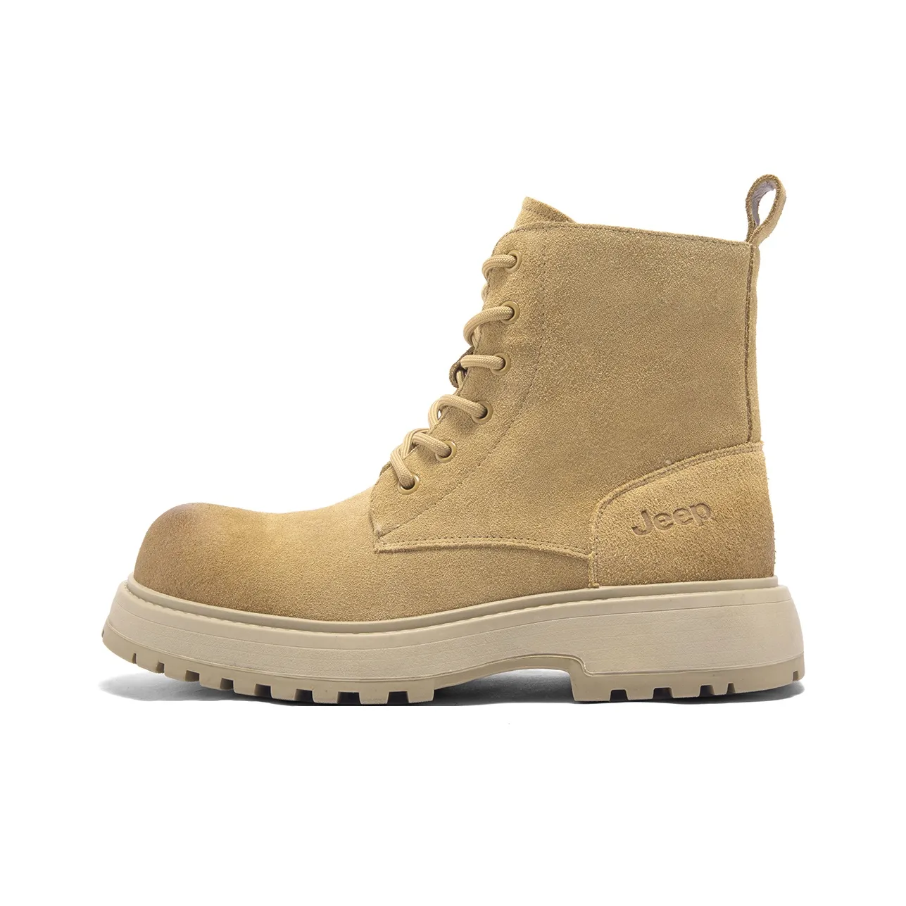 Jeep Колено Высокий Мартин Ботин Мужской КАМЕЛ
