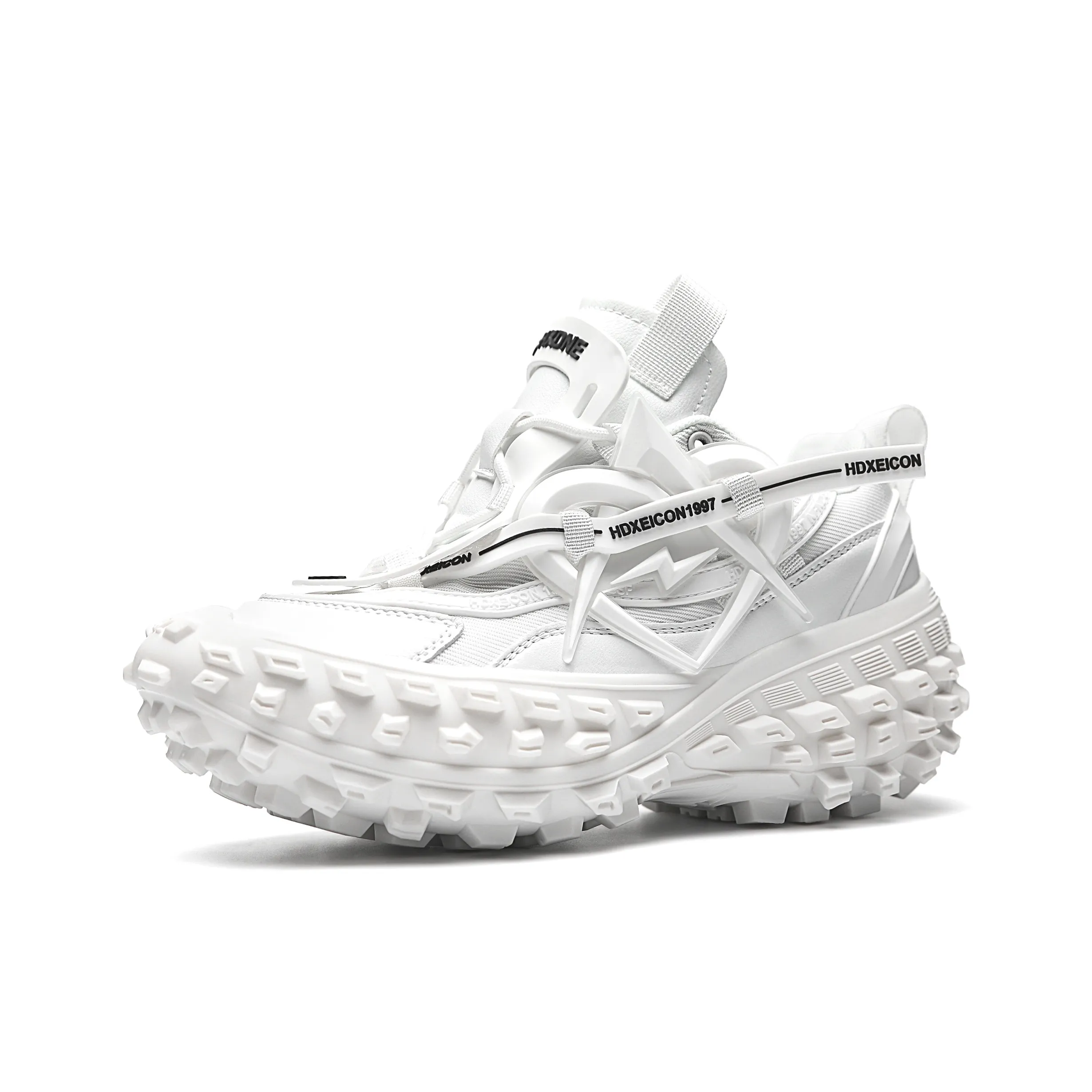 MVA Толстая подошва Низкий топ Жемчужно-белый Унисекс