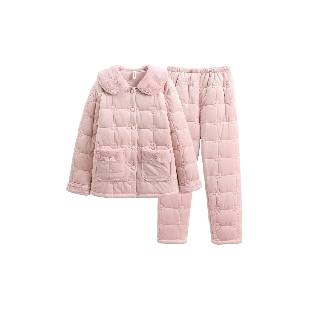 FENTENG Пижамный комплект женский пастельно-розовый