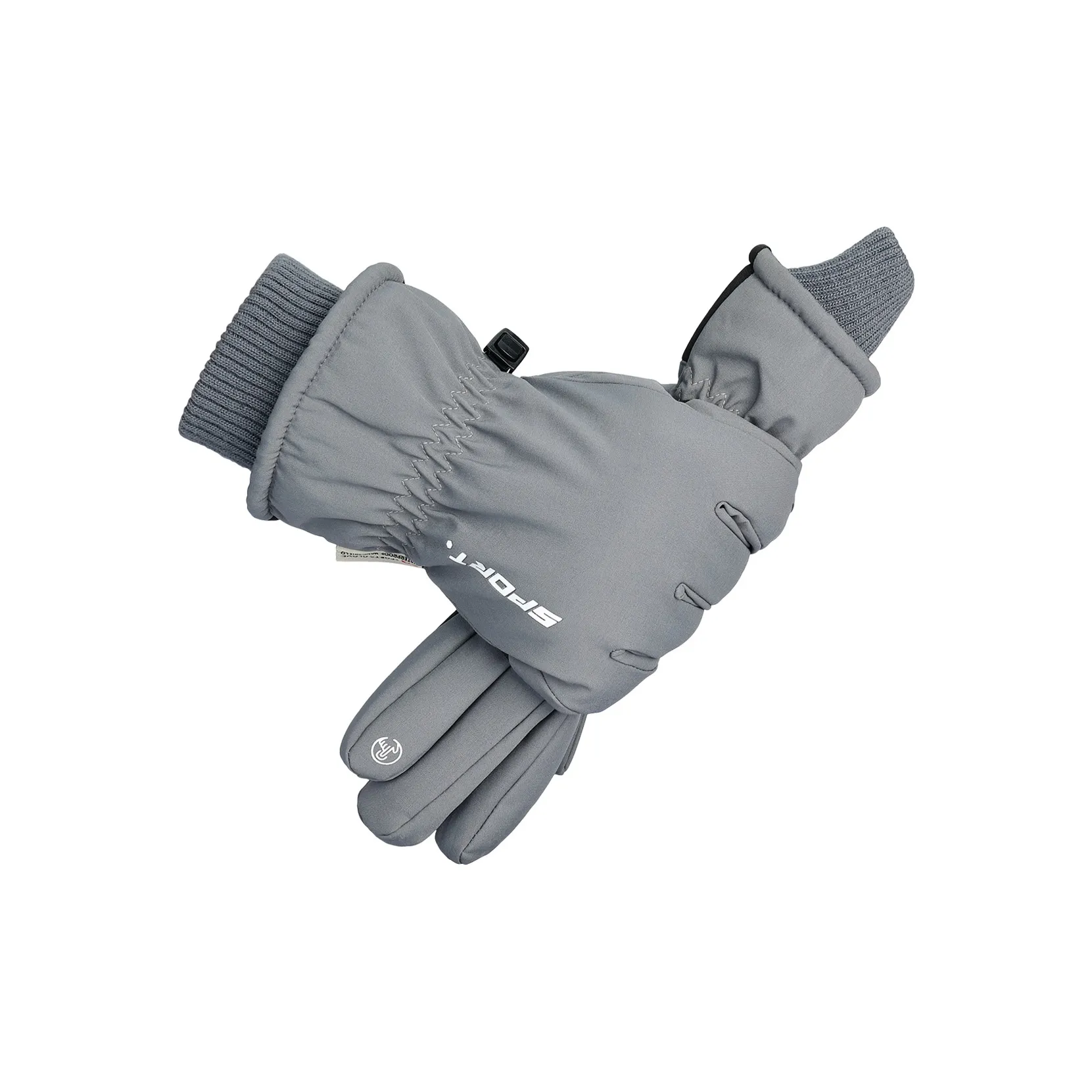 BISON DENIM Wind And Water Repellent Cold Resistant Touchscreen Cotton Glove Men's