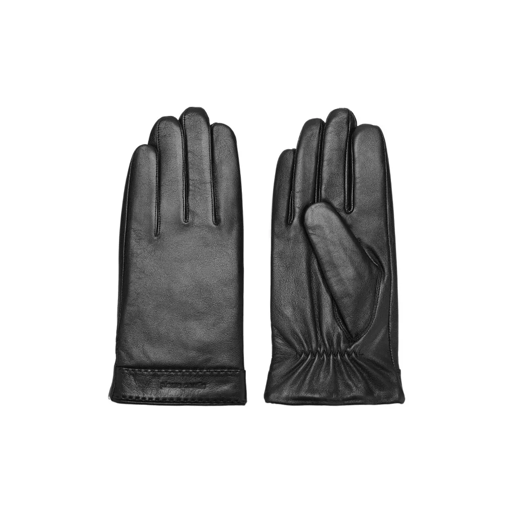 PIERRE CARDIN Овчина Перчатки Мужские Черные