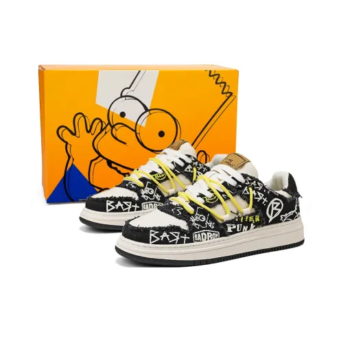 The Simpsons Кроссовки для скейтбординга Low Top Унисекс
