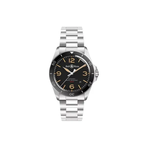 BELL & ROSS Автоматический Механический Часы Мужские Movement 41 мм Черные