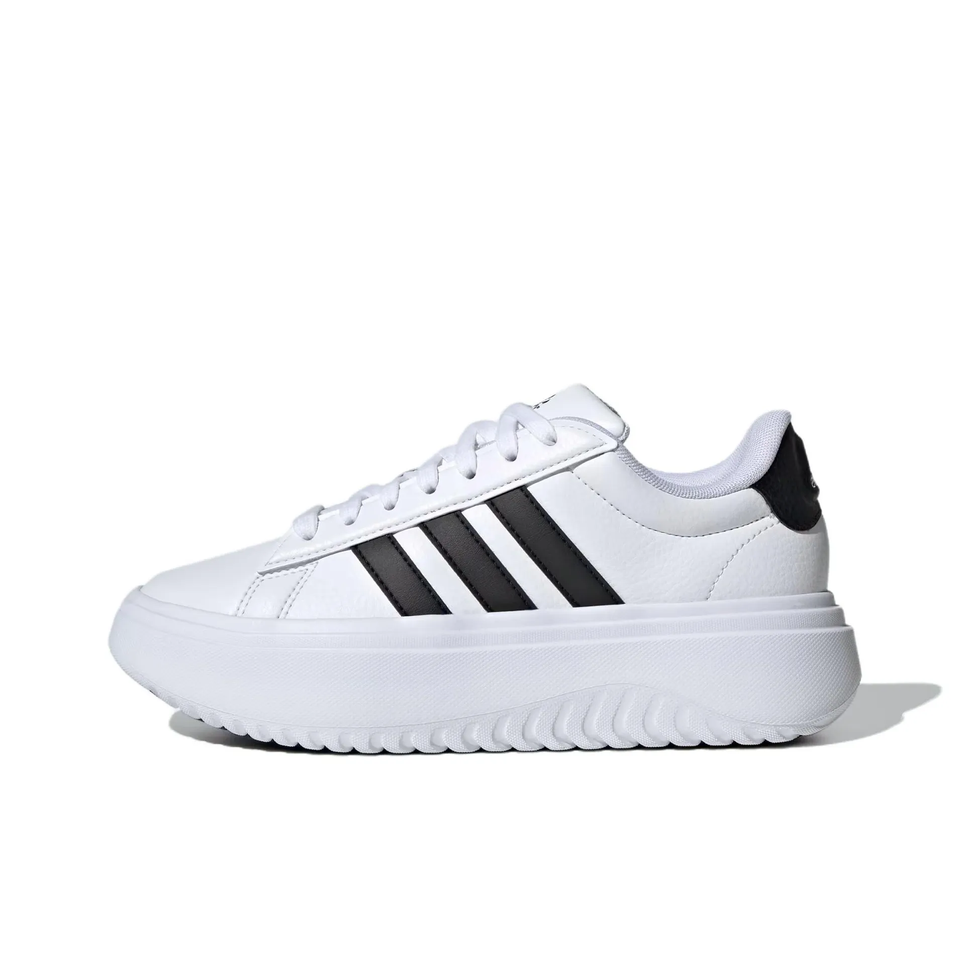 Adidas Grand Court Platform Cloud White Core Black Women's