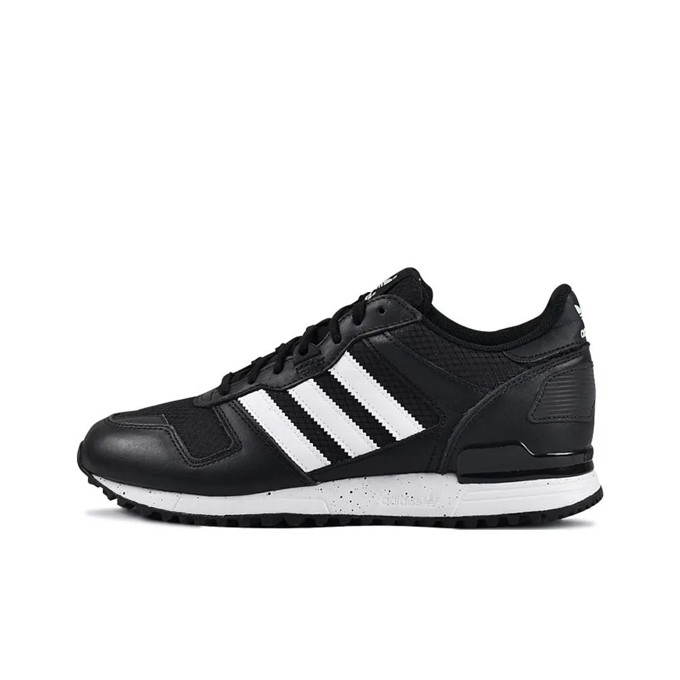 Adidas Originals ZX 700 Slip Resistant Low Top Casual Women's Black Adidas Originals ZX 700 Slip Резистентный Низкий Топ Повседневный Женский Черный