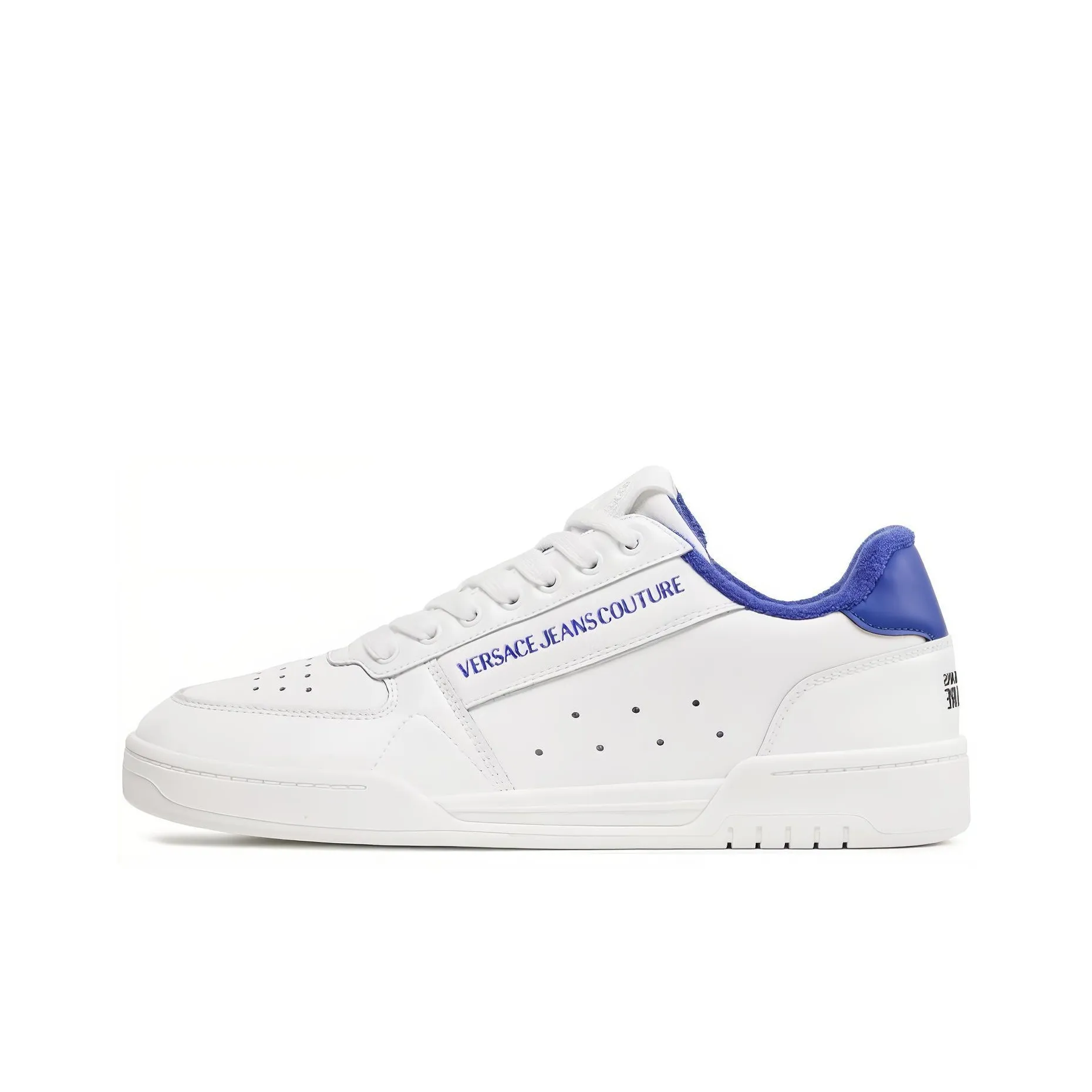 VERSACE JEANS Stylish Skateboarding Shoes Men's White