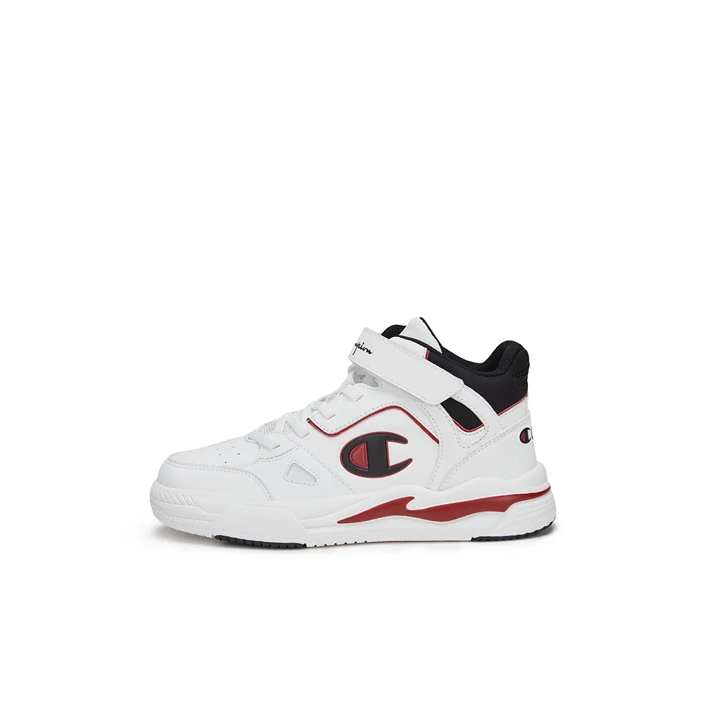 Champion Kids Slip-Resistant Anti-KICK High Top Children's Basketball Shoes White Kids