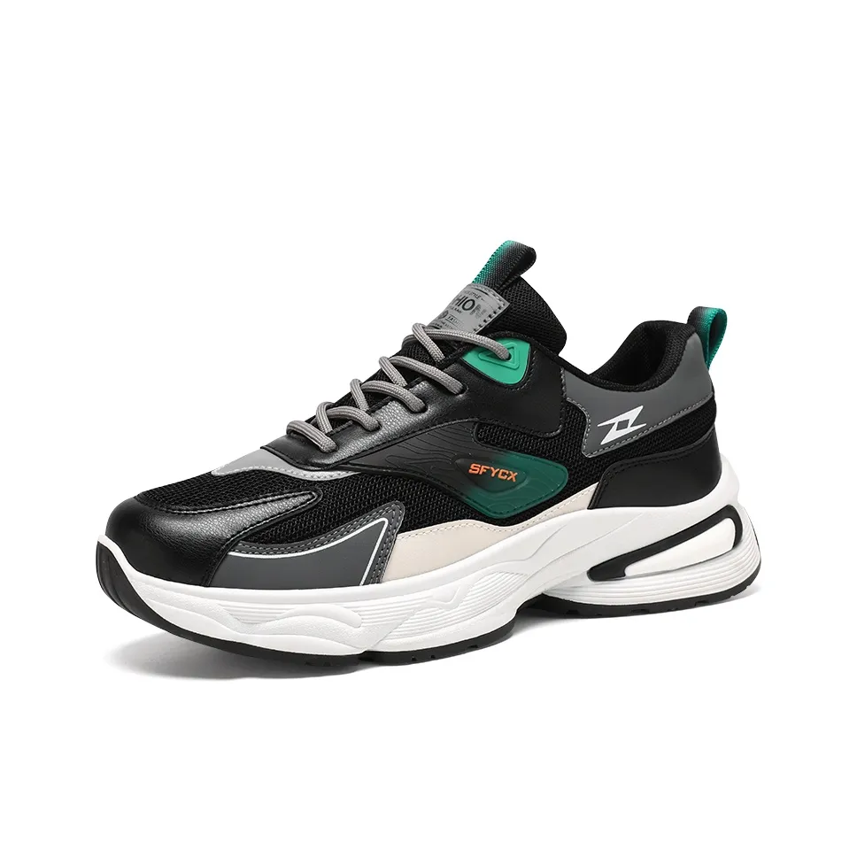 TONYBEAR Anti-Slip Wear-Resistant Low-Top Chunky Sneakers Men's