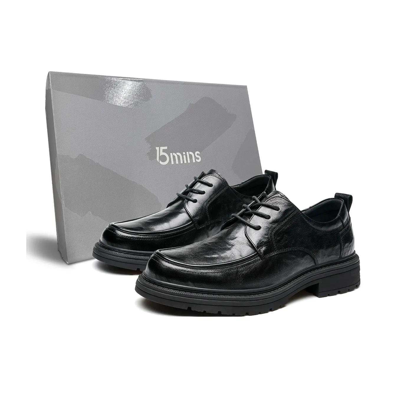 15 MINS Dress Shoes Men's Black