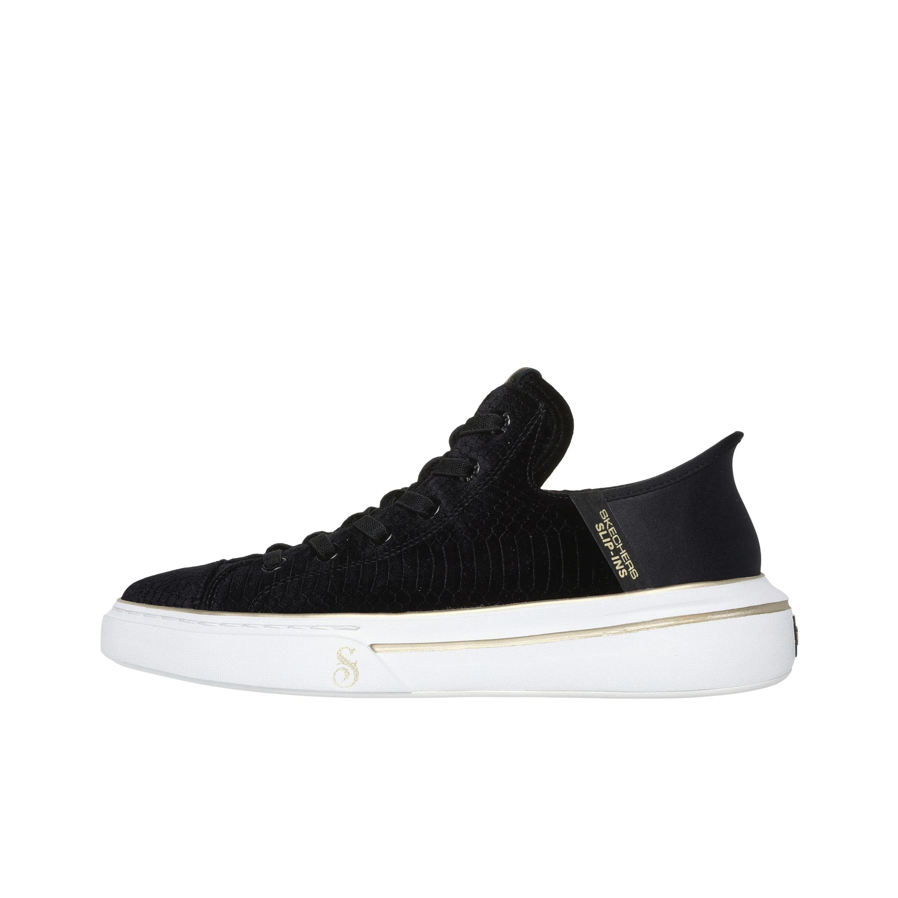 Snoop Dogg x Skechers Slip Ins Low Top Casual Shoes Men's Black