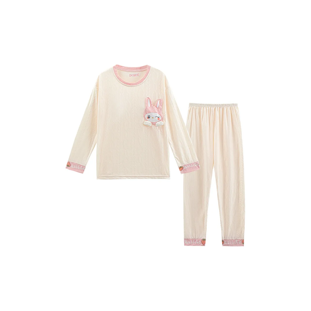 Sleeping Beauty Pajama Set Women's White