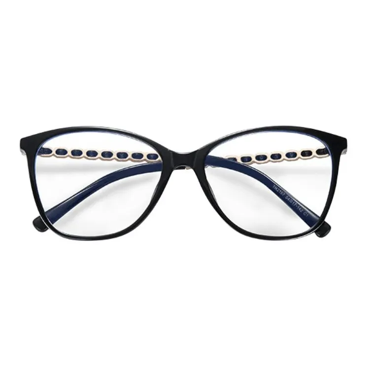 PARMU TR Памятный пластик Нерегулярная форма Оправа для очков Унисекс Яркий черный Леопардовый принт