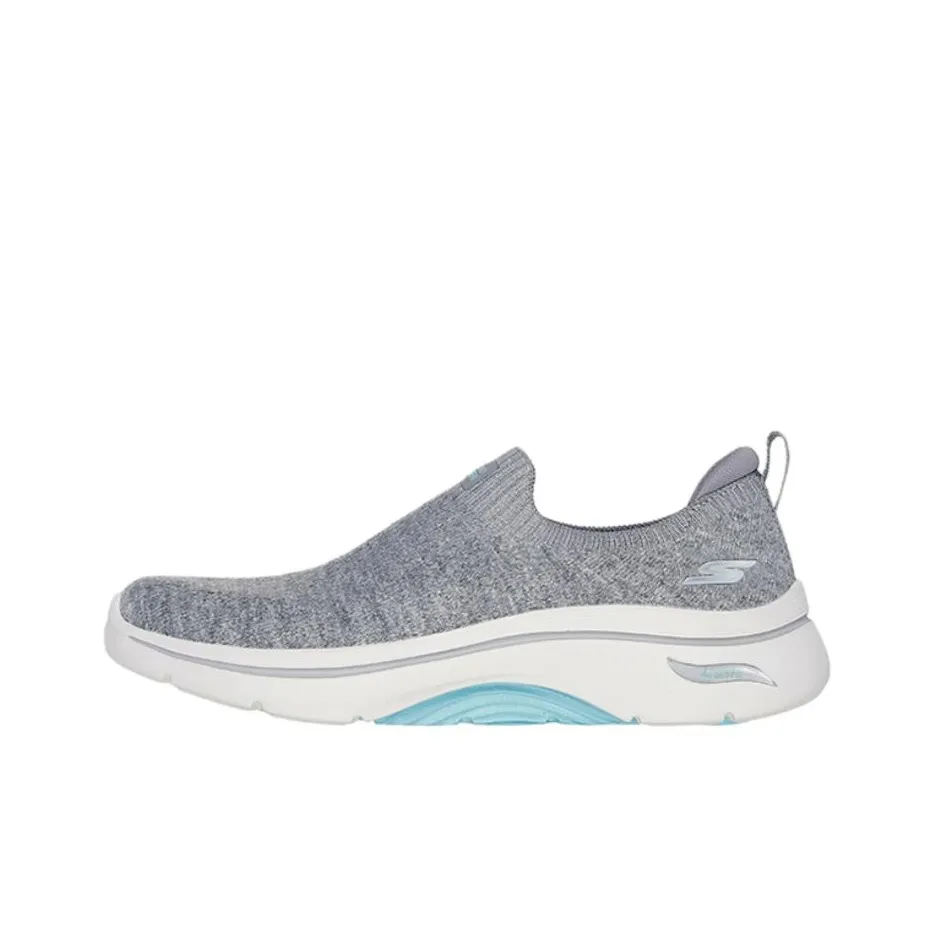 Skechers GOWALK Low Top Casual Shoes Women's Gray