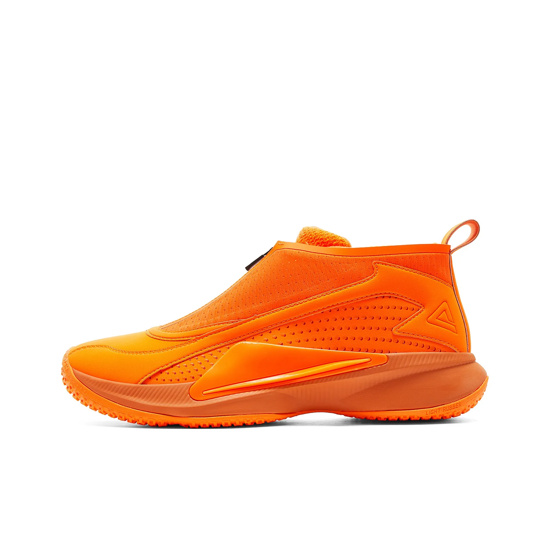 PEAK Basketball Shoes Men's Low Top Fluorescent Orange