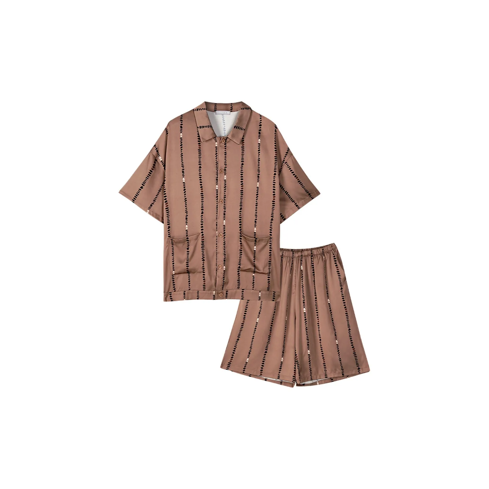 Same Language Pajamas Men's Camel