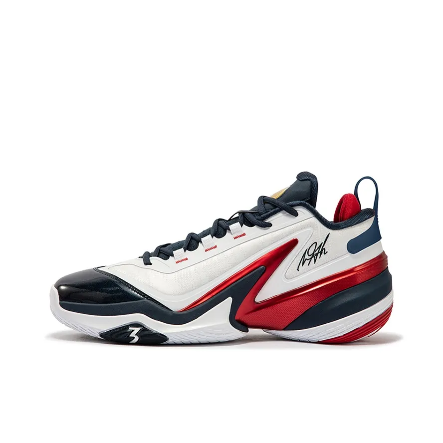 361° AG 5 Баскетбольные кроссовки Низкий верх Белый Синий Мужской