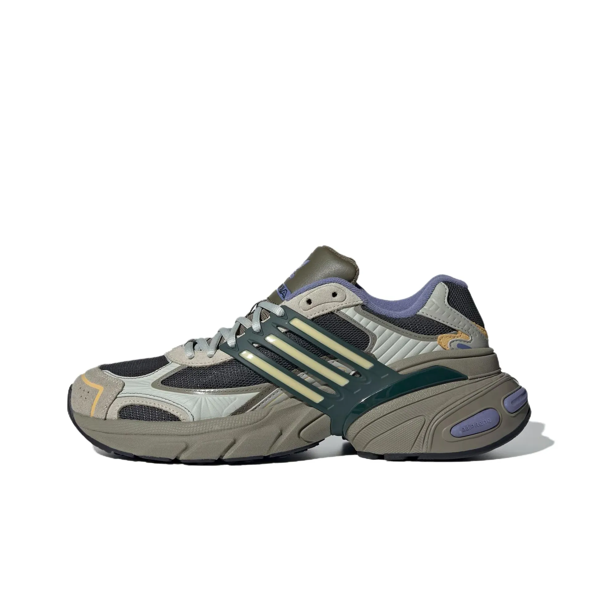 Adidas Originals ADISTAR XLG Anti Slip Wear Resistant Low Top Chunky Sneakers Unisex Dark Green