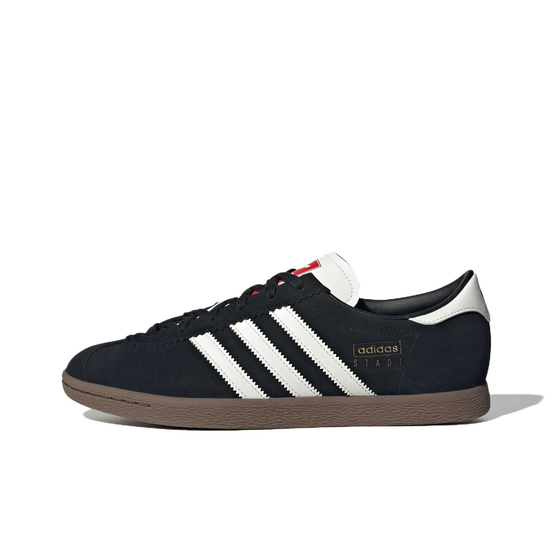 Adidas Originals Stadt Abrasion Resistant Низкие Кроссовки для скейтбординга Унисекс Черные