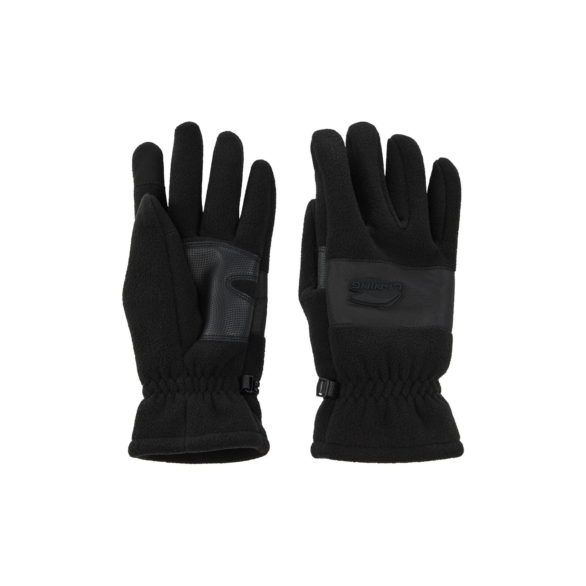 LINING Полиэстер Спортивные Перчатки Унисекс Черные