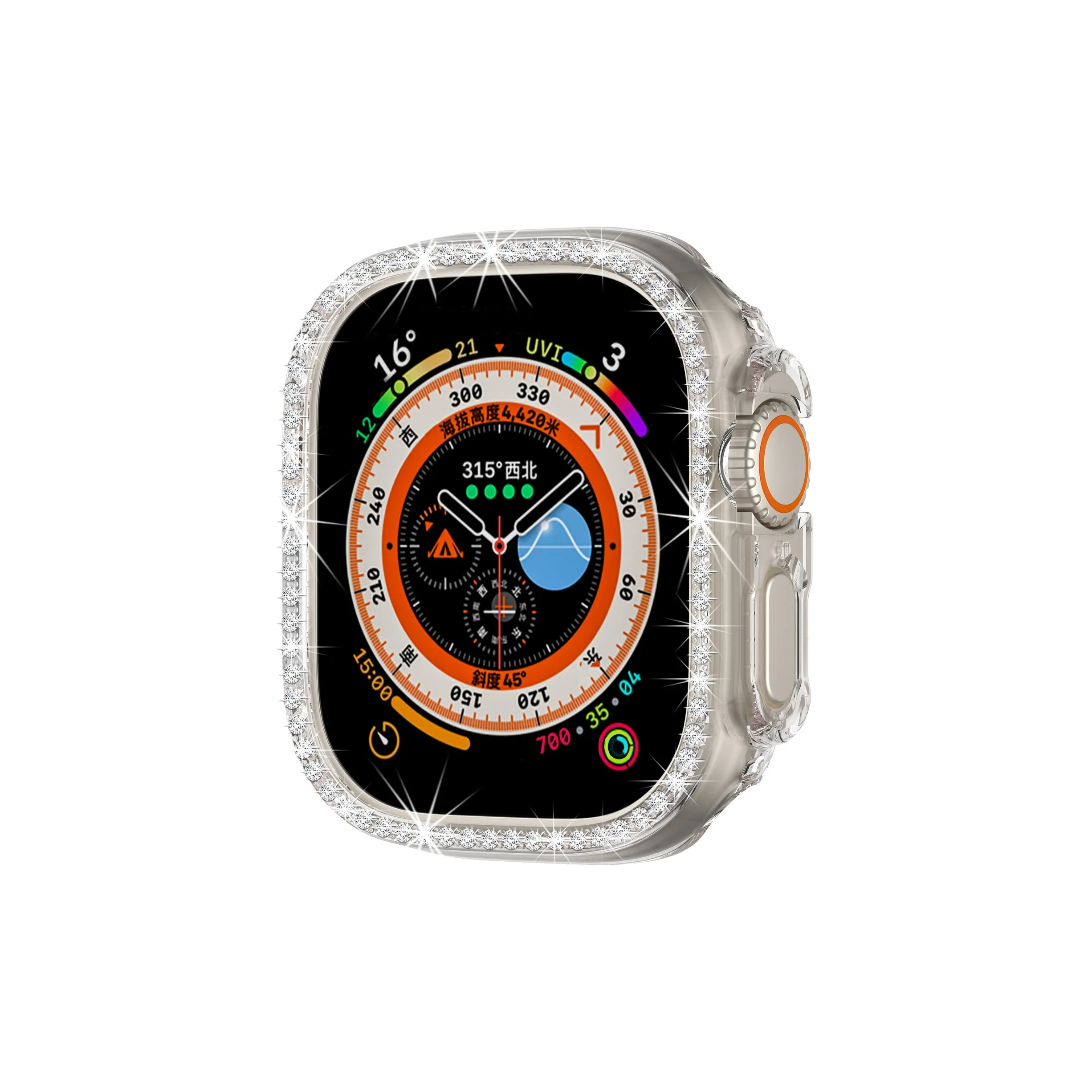 MSSM Защитный чехол Apple пластик материал корпуса PC для часов Watchs11 S10 S9 8 7 6 5 4 SE