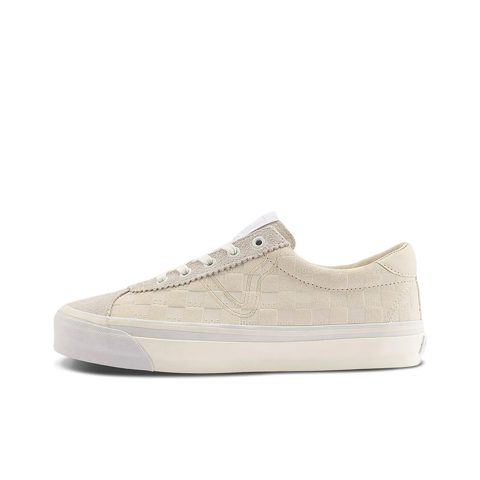 DOE co-brand x VANS Низкие Кроссовки для скейтбординга Унисекс Бежевые