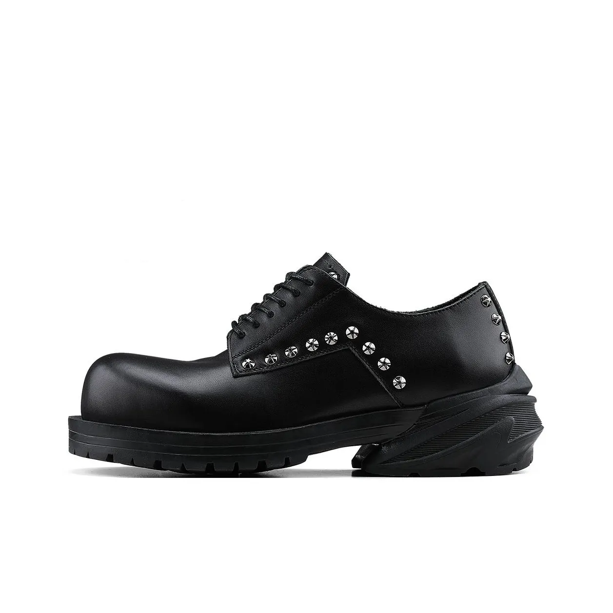 HANQIAORIJI Черная Кровь Серия Низкий Топ Повседневный Унисекс Черный