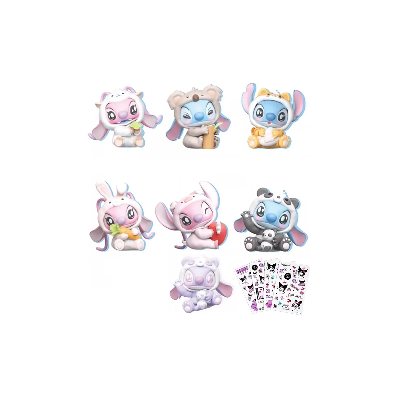 MINISO X Disney Stitch Lilo Stitch Collection Flock Headband Animal Party Mystery Boxes