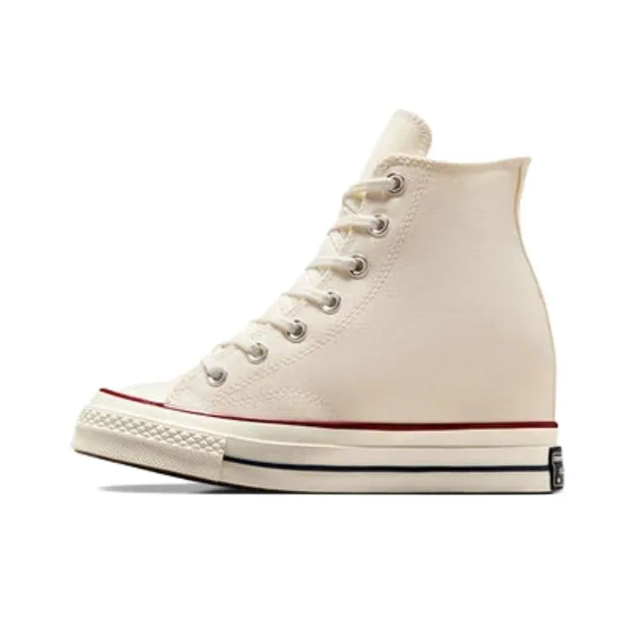 Converse Chuck 70 Устойчивые к истиранию Высокие Кеды Женские Белые