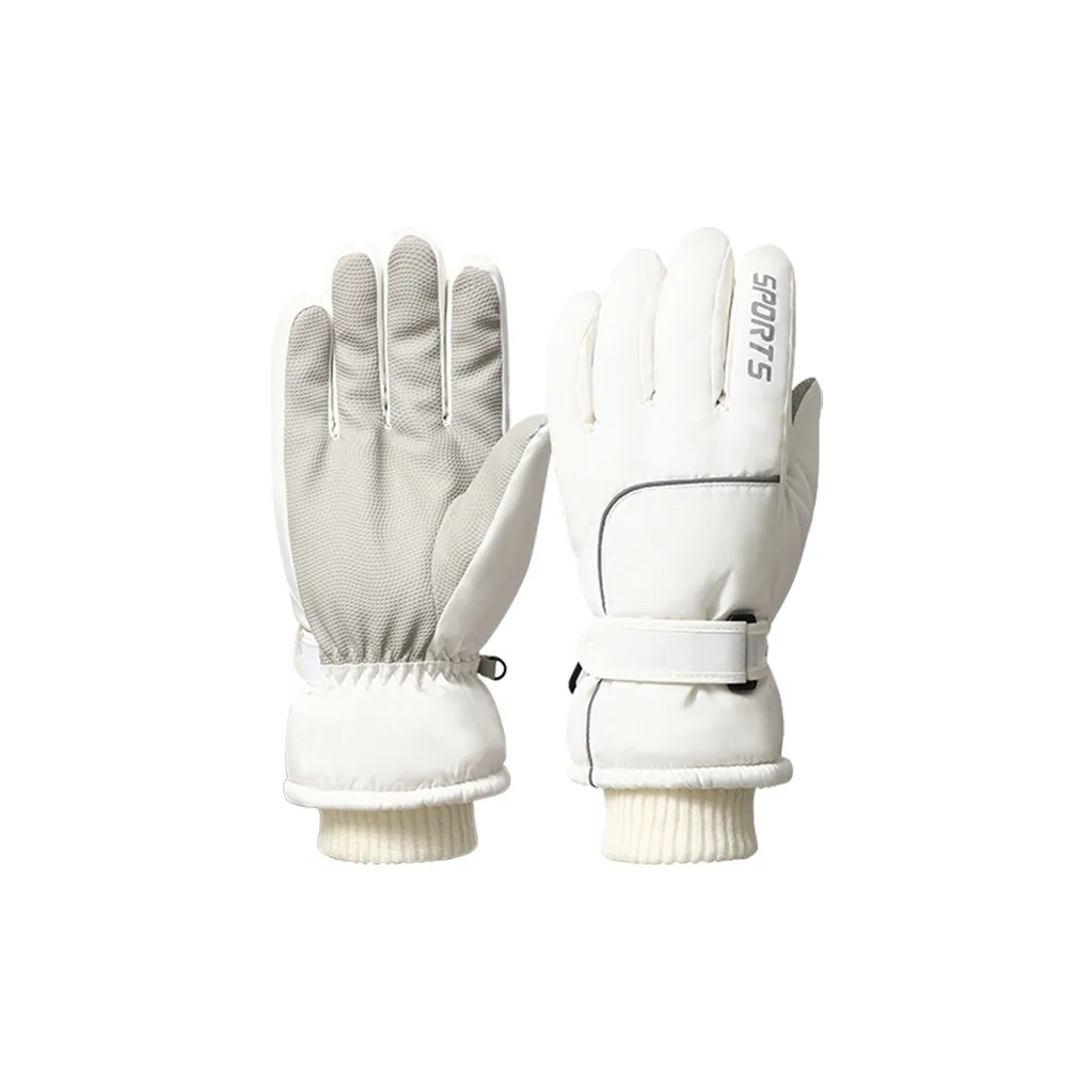 NANJIREN Утолщенные лыжные перчатки женские