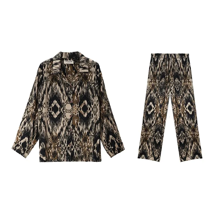 CICADAHOME Border God Pajama Set Men's Edelweiss