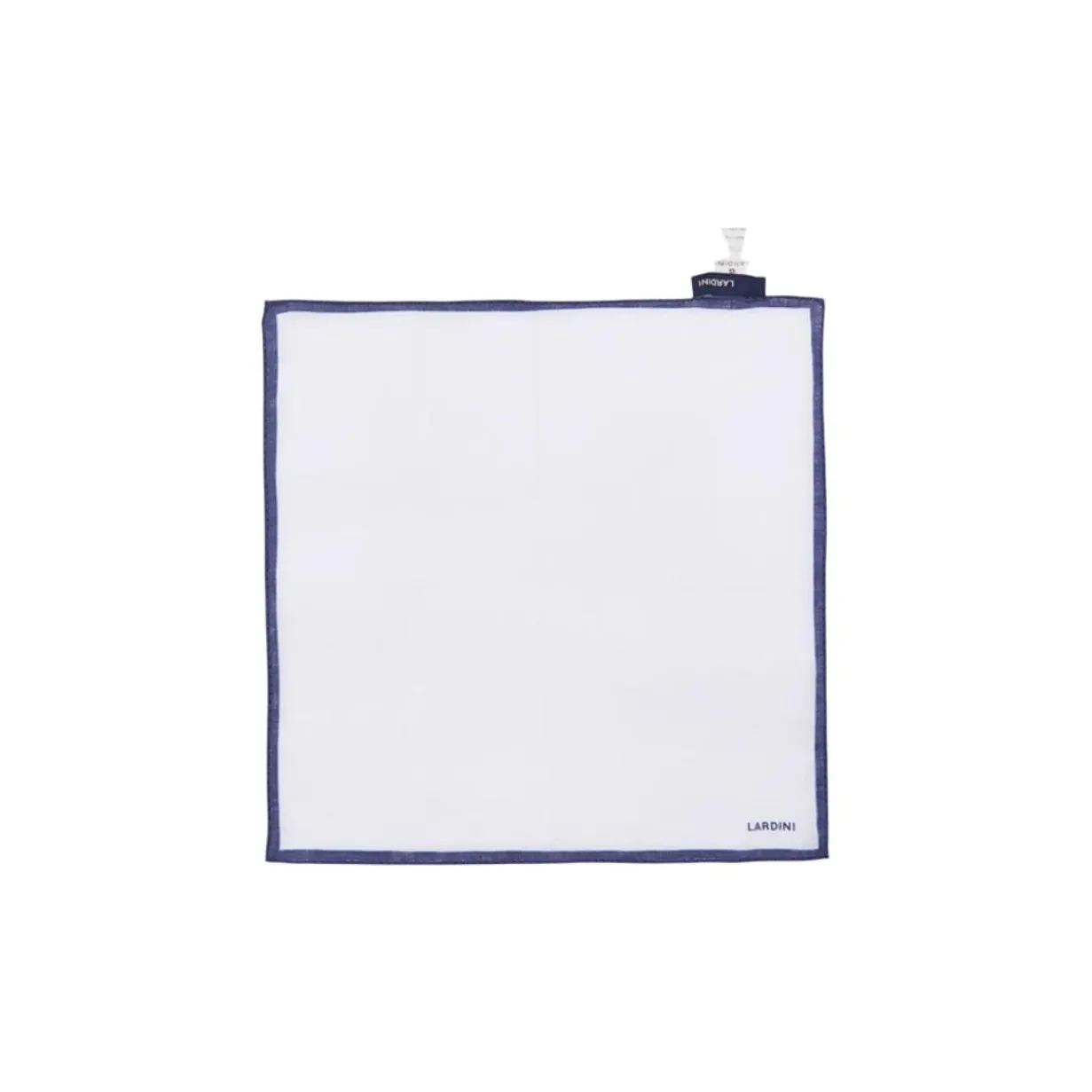 LARDINI Linen Silk Scarves Men's White