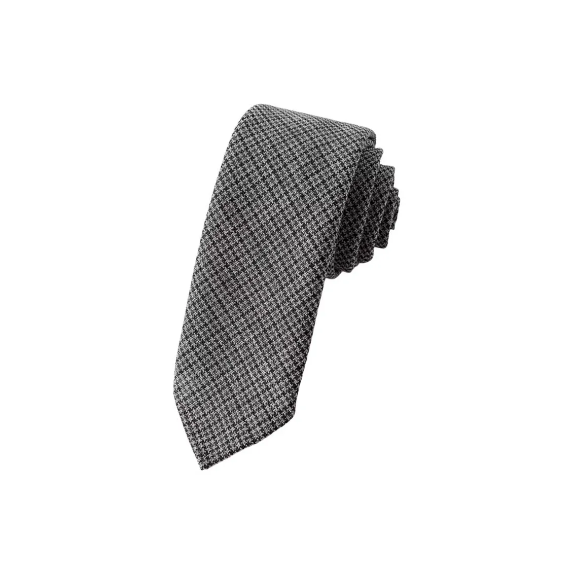 LARDINI Шерсть Мужские Галстуки Темно-Серый