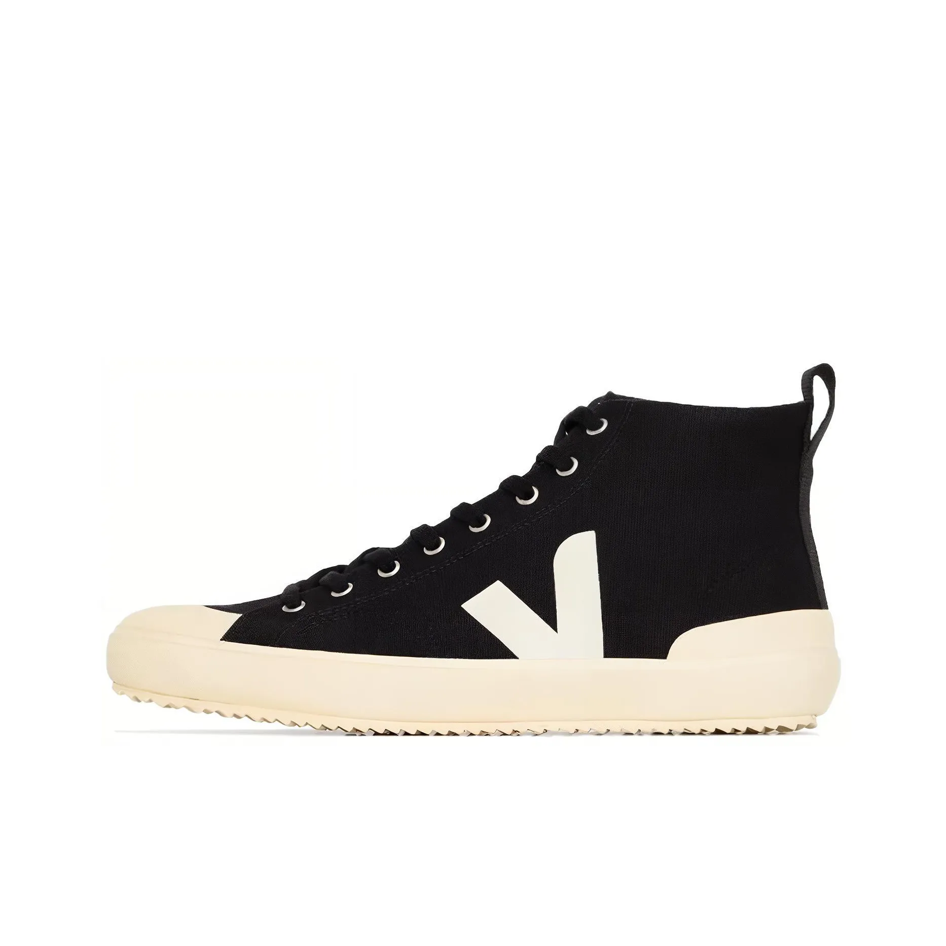 VEJA Nova High-Top Skateboard Shoes Unisex Black