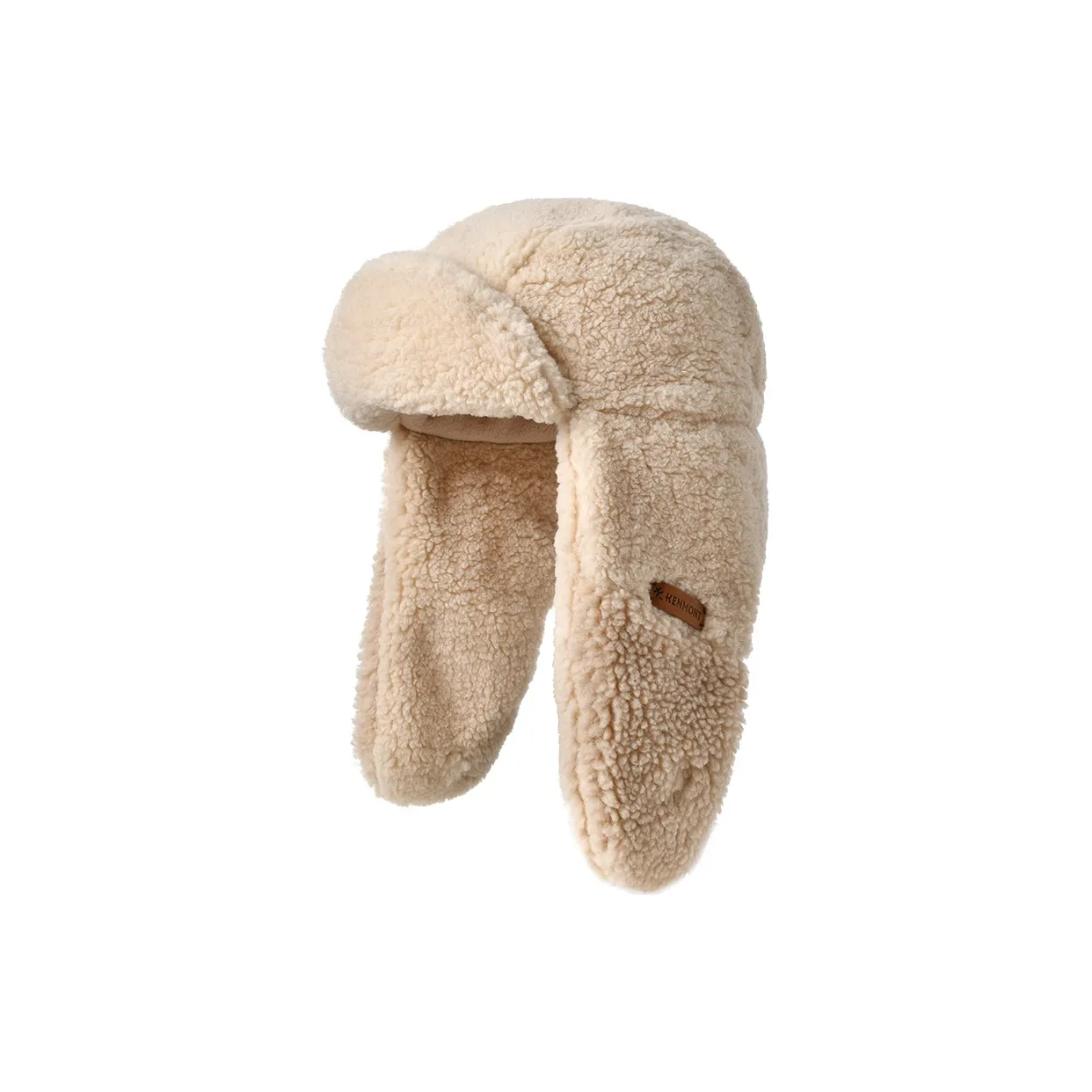 KENMONT Смесовая шерсть Шапка-ушанка Женская