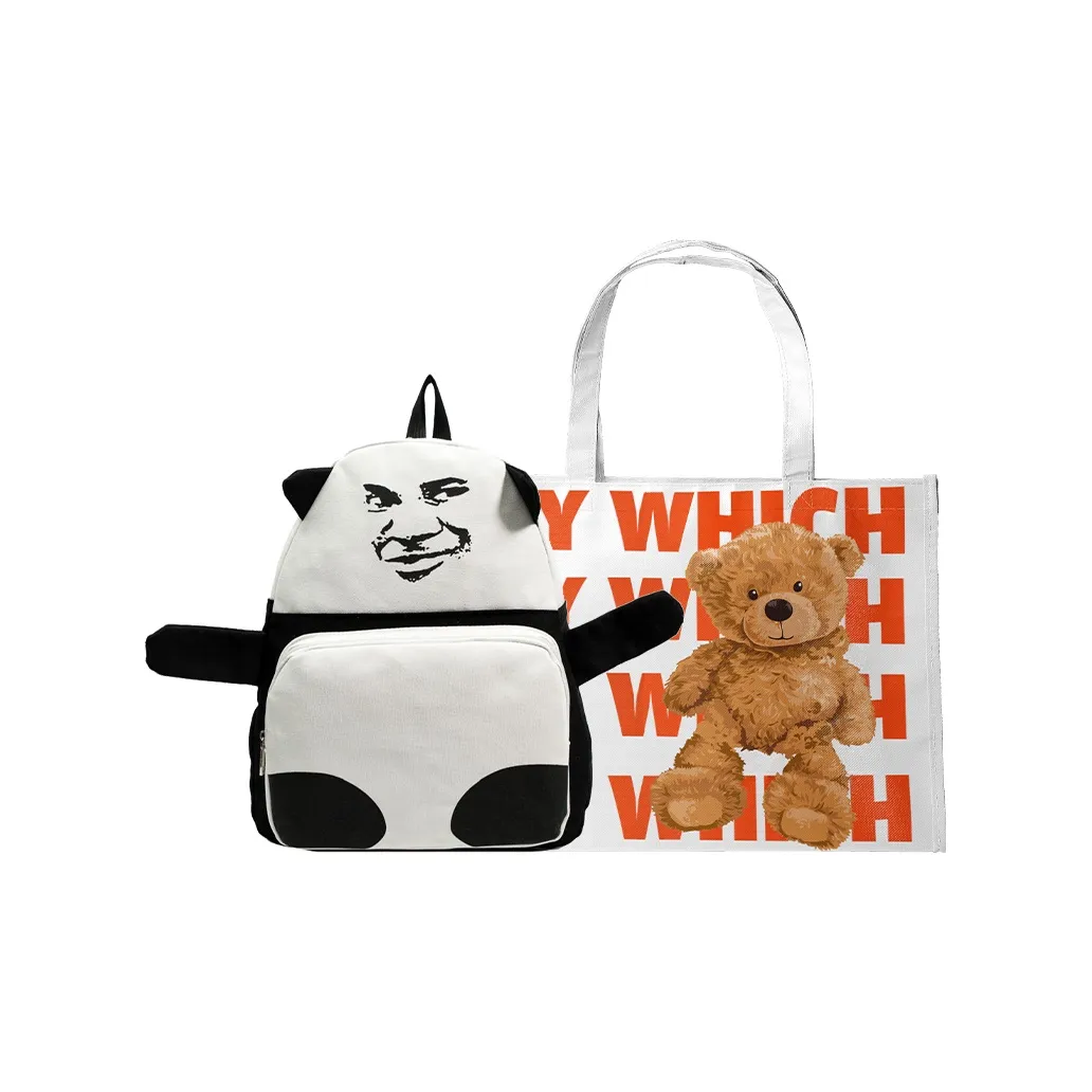 Bywhich Canvas Backpack Standard Unisex White Bywhich Холст Рюкзак Стандартный Унисекс Белый