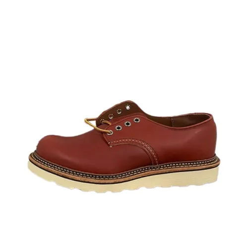 Red Wing Мужские повседневные туфли Low Top Коричнево-красный Мужские