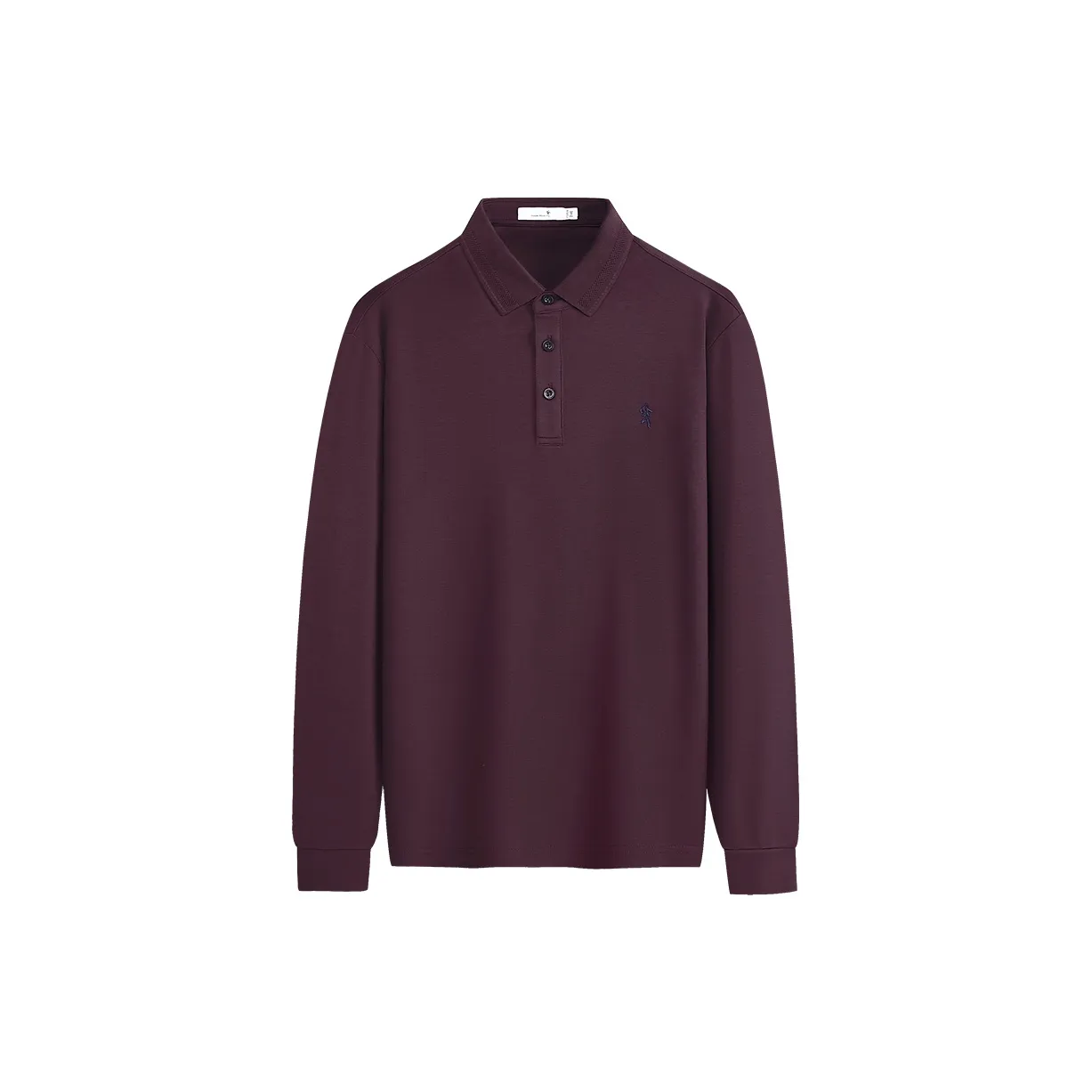 Dance With Wolves Polo Shirt Men's Burgundy