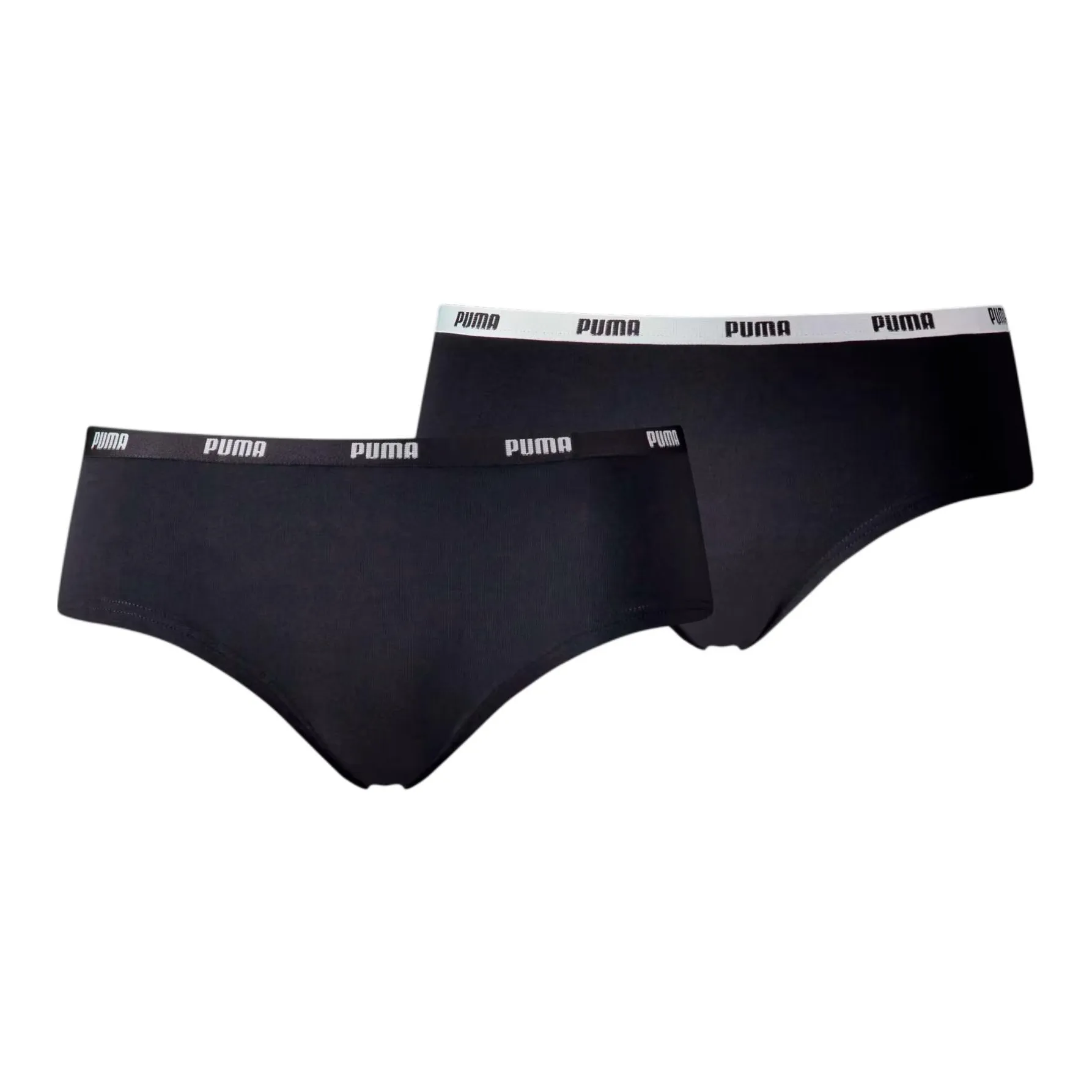 PUMA Hipster Underpants Women's 2 Pack Black