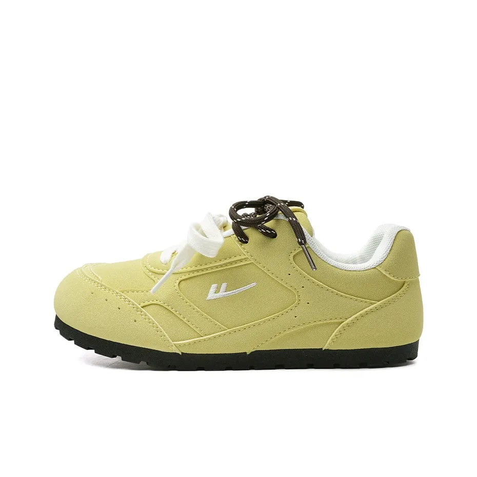 Warrior German Army Trainers Lightweight Low Top Casual Shoes Women's Yellow 1.0