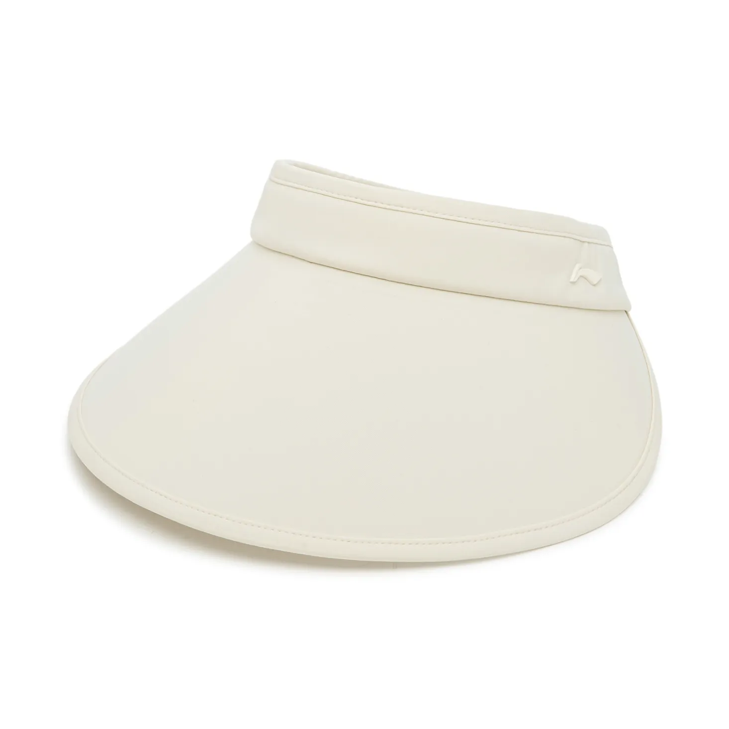 LiNing Running Collection Polyamide, Elastane, Polyester Sun Protection Hats Unisex Ecru
