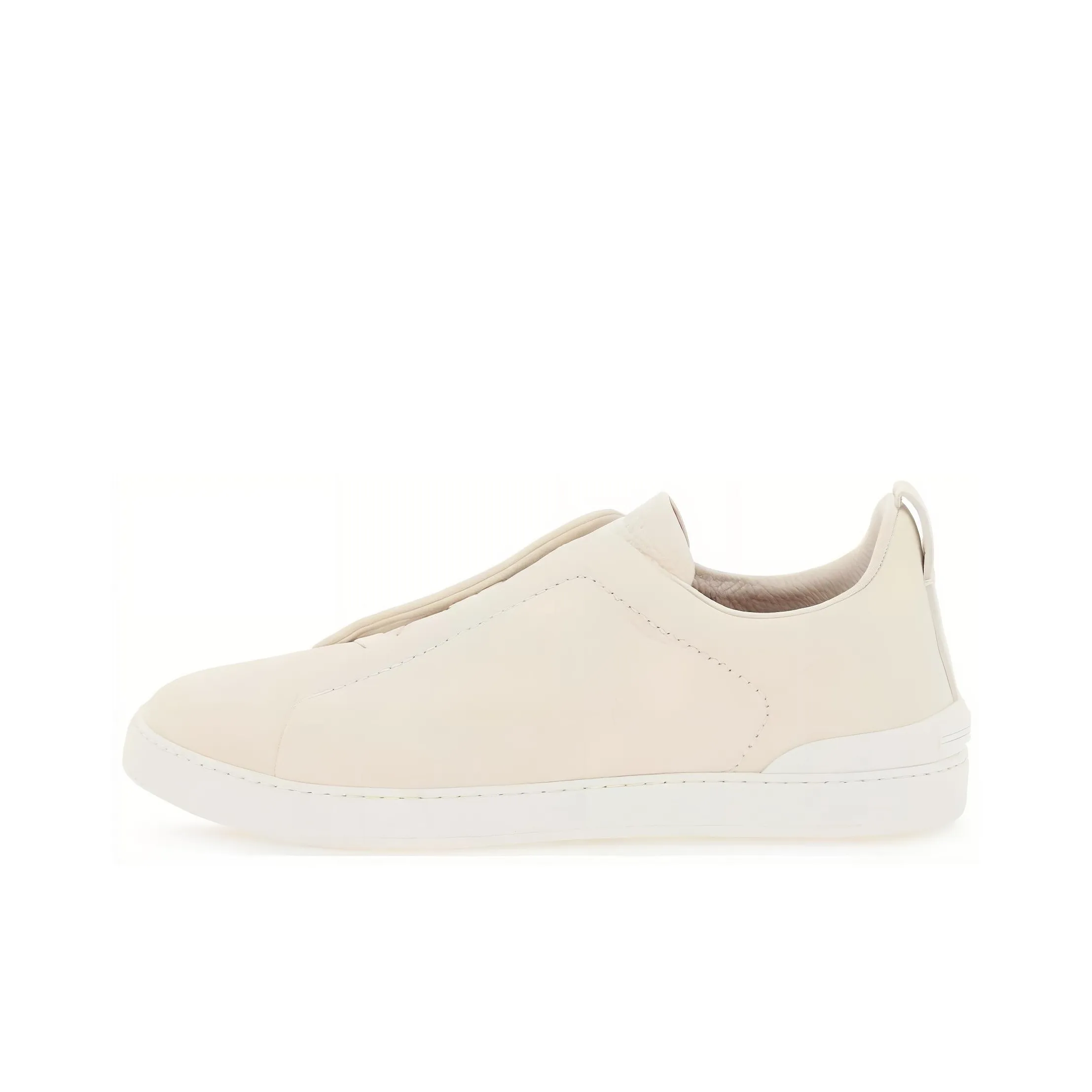 Zegna Grained leather Low top Sneakers