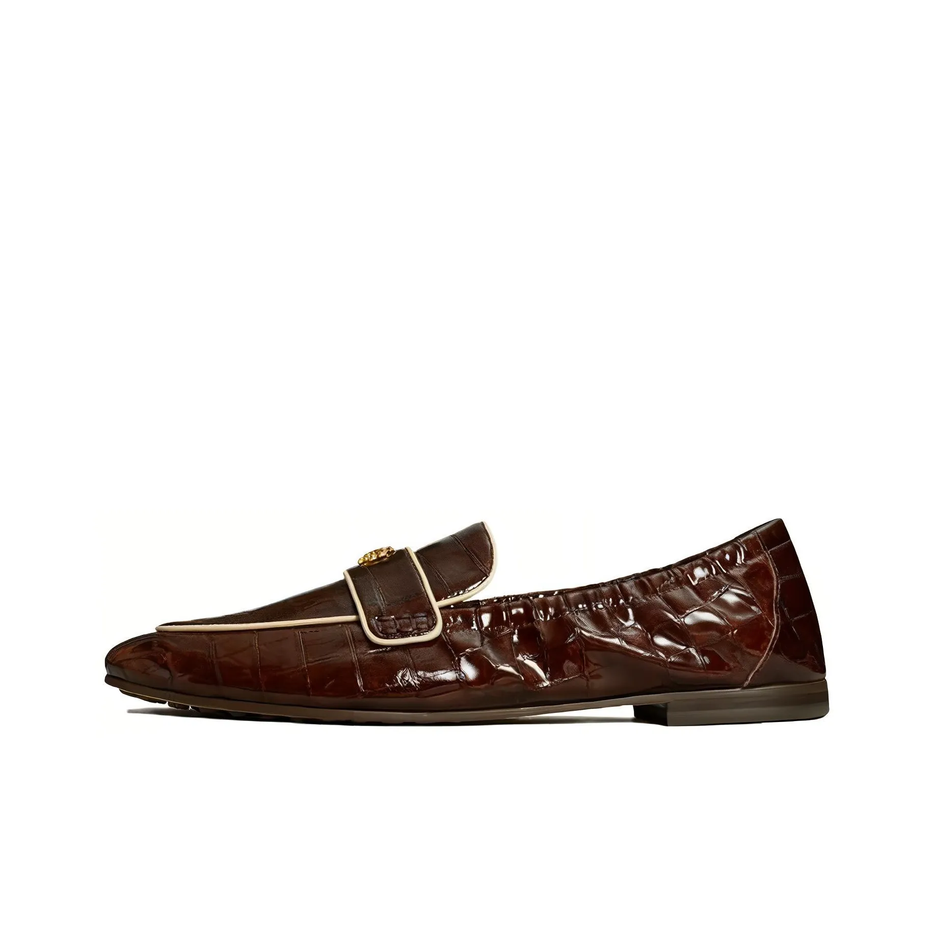 TORY BURCH Ballet Leather Loafers