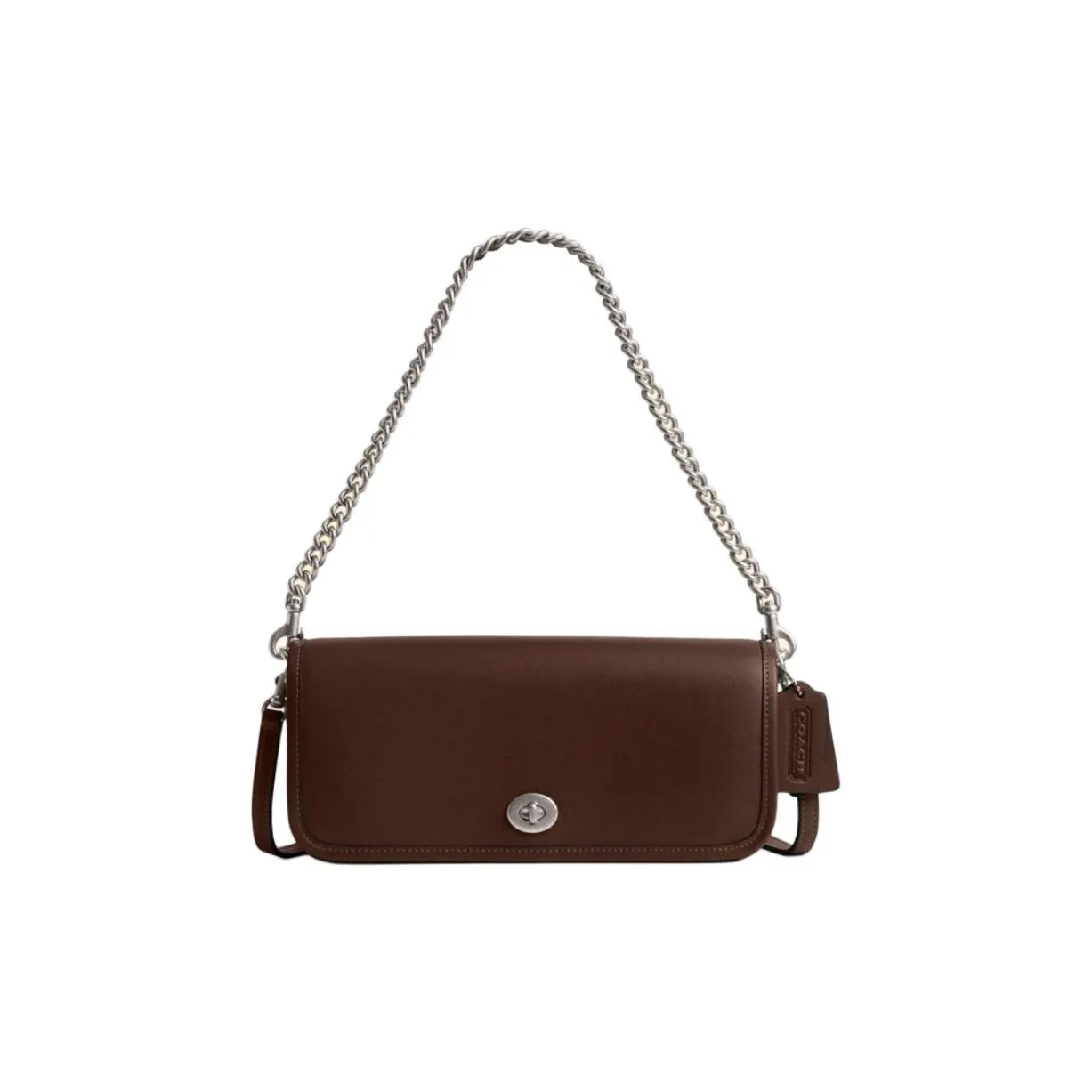 COACH Dinky Коровья кожа Сумка Сумка через плечо Средняя Женская Кленовый лист