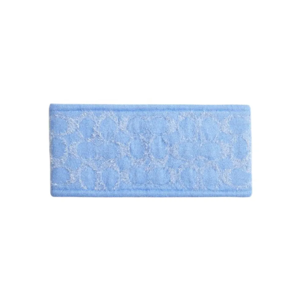 COACH Polyamide Headwraps Unisex Blue