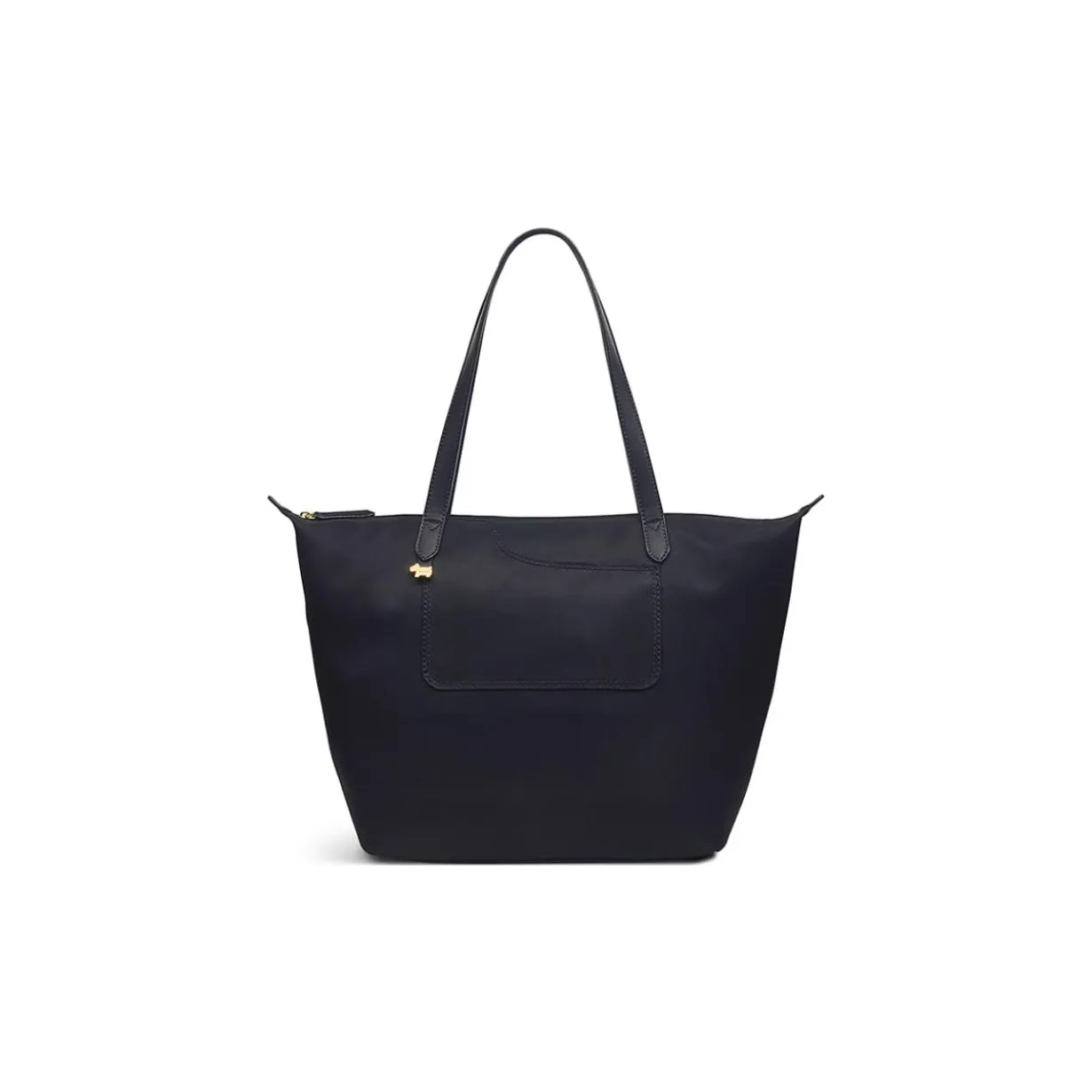 RADLEY Nylon Tote Bag Shopping Bag Handbag Shoulder Bag Medium Size Women's Black/Dark Blue