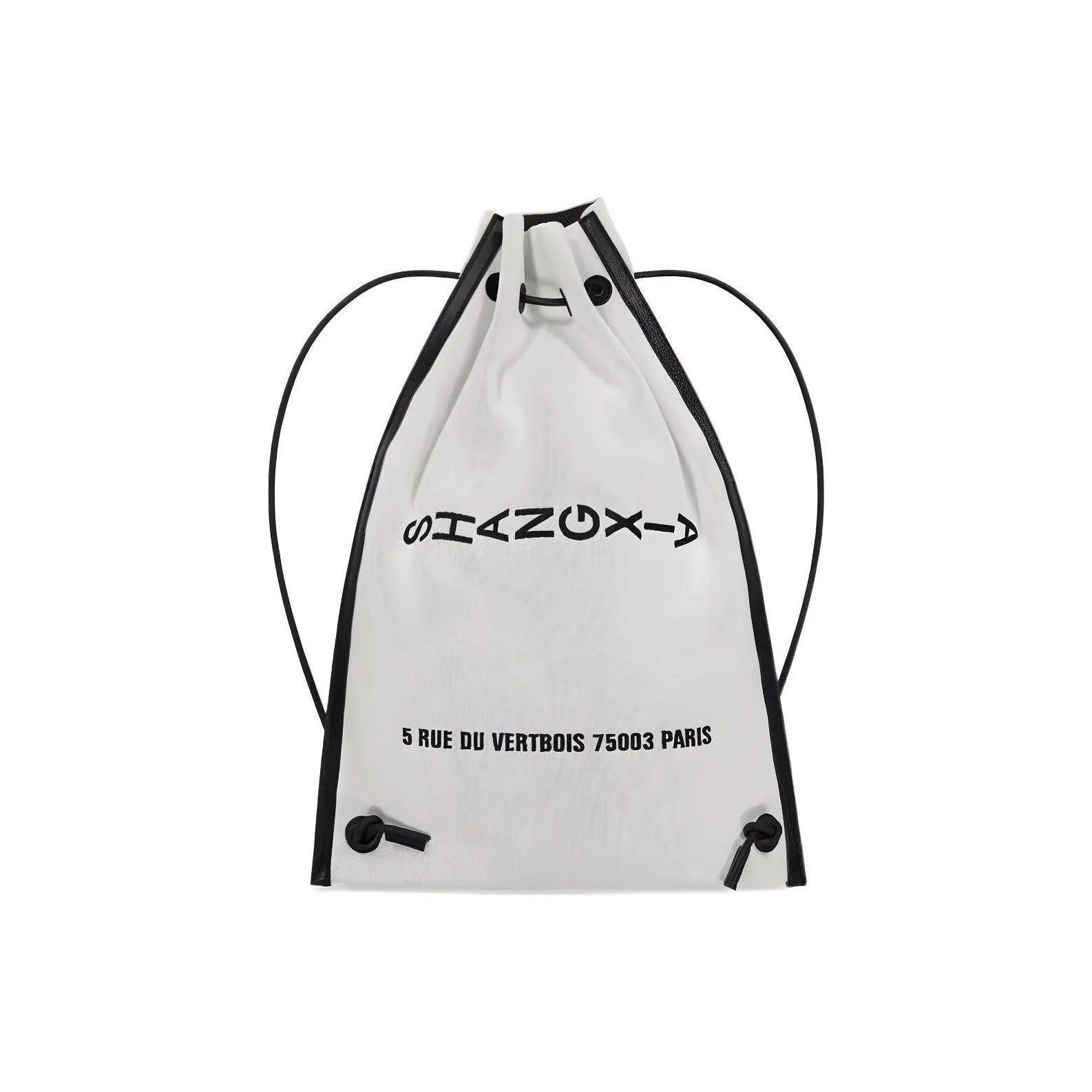 SHANG XIA Cow Leather Backpack Regular Unisex White