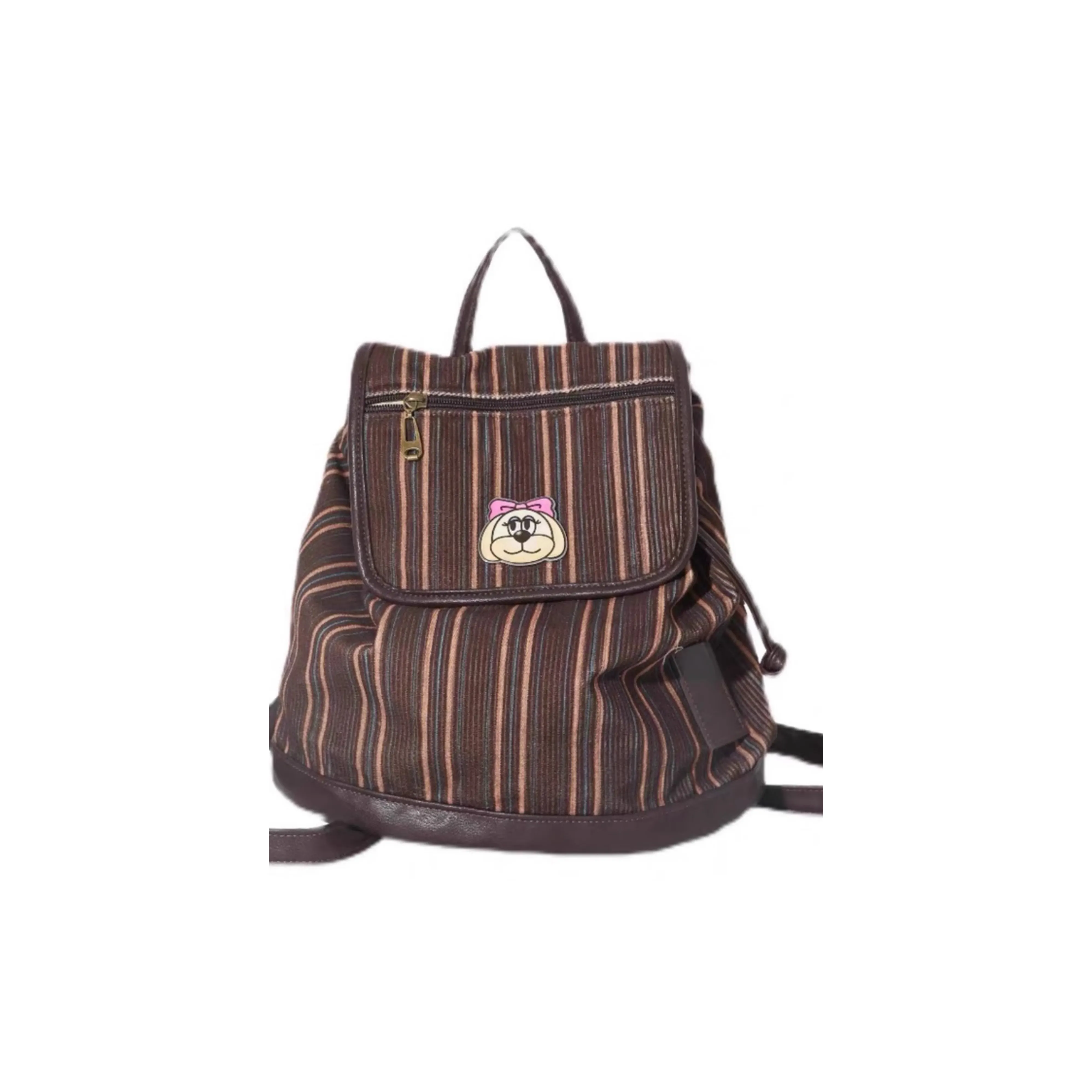 OTA Ткань Рюкзак Сумка Унисекс Коричневый