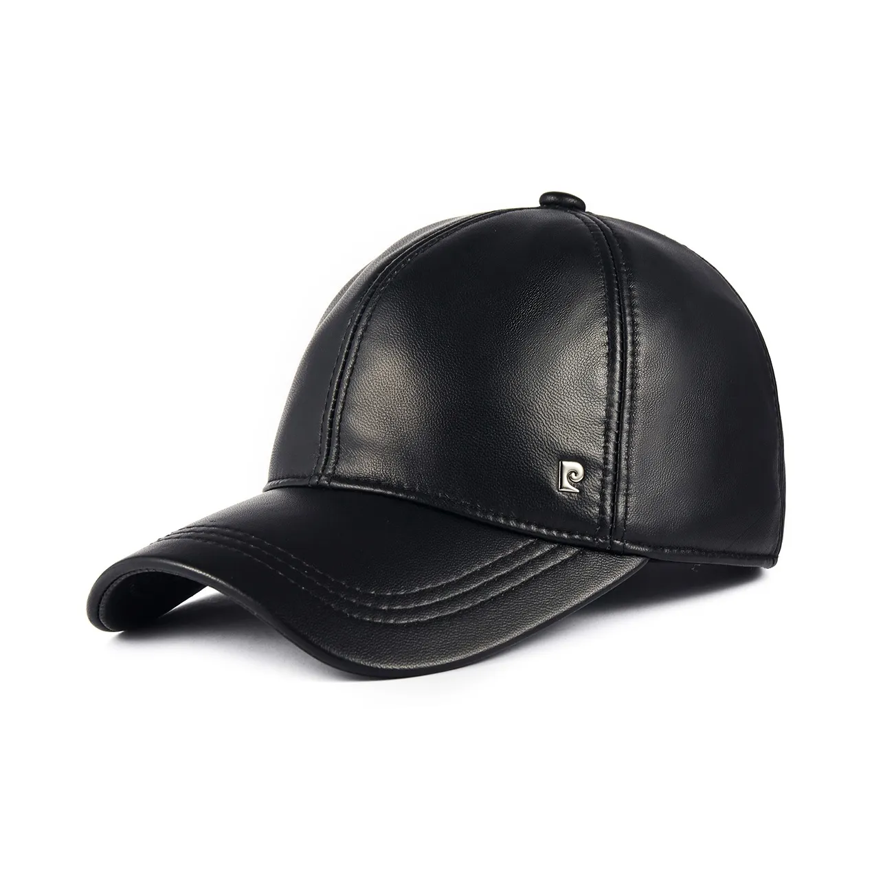 PIERRE CARDIN Sheepskin Baseball Caps Men's